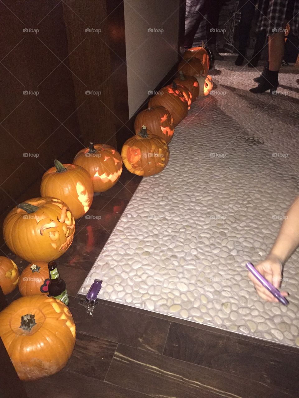 Pumpkin carving contest in Houston Texas
