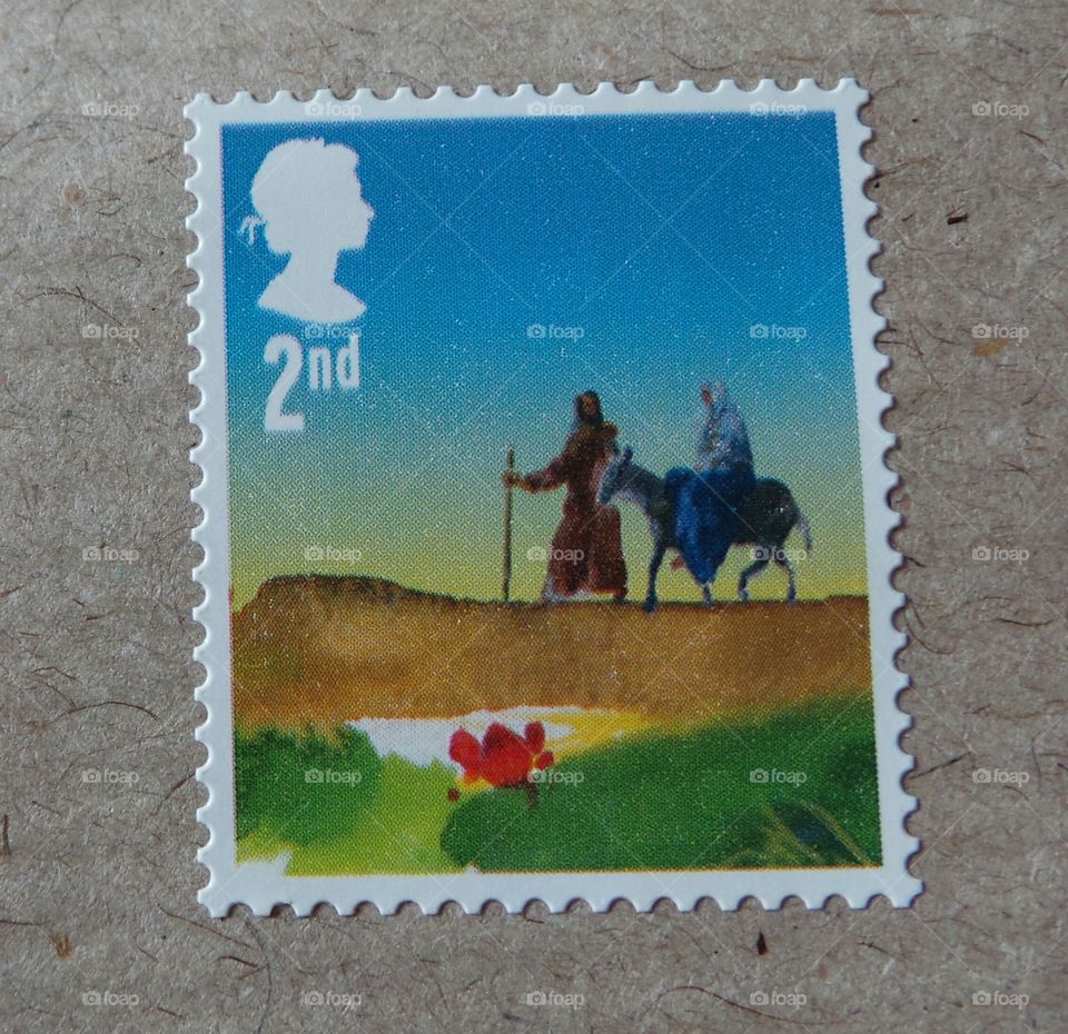 2nd class stamp,  royal mail
