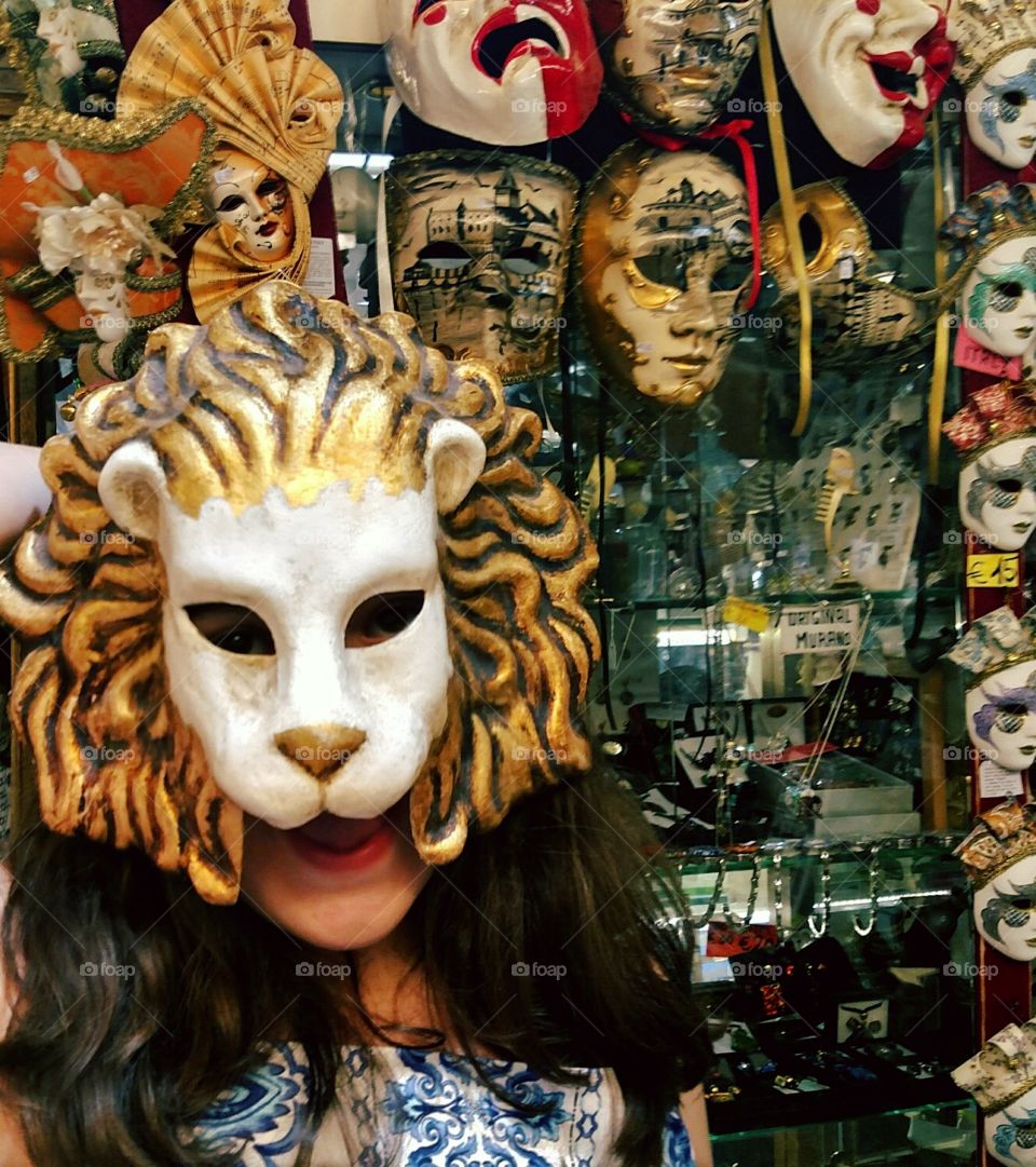 Venice Carnival Masks Italy