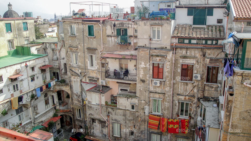 Rooftop laundry 