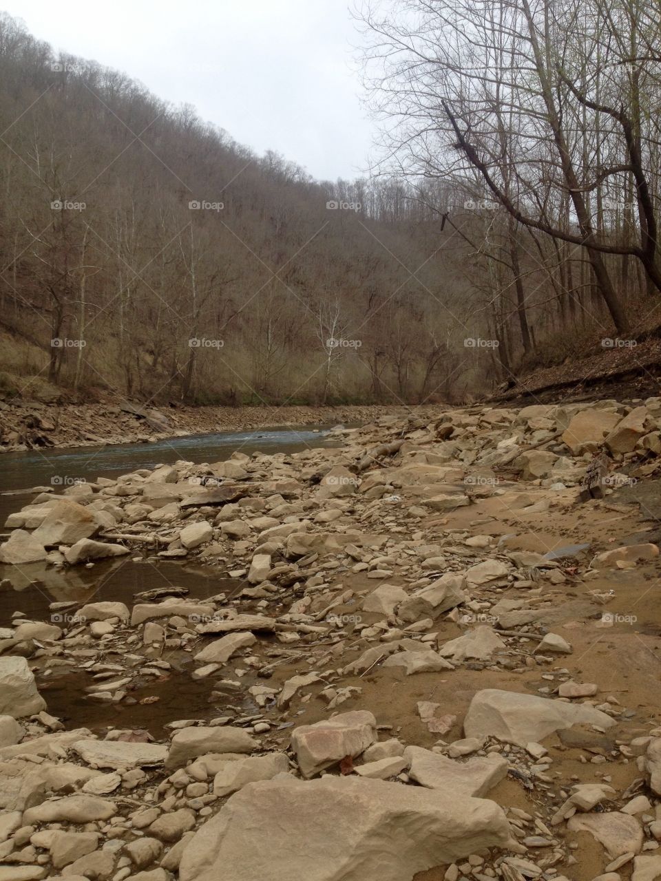 Mountain and River Overlook