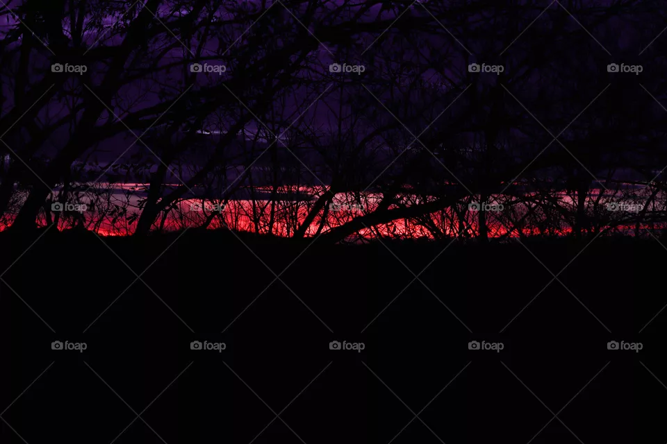 November sunset