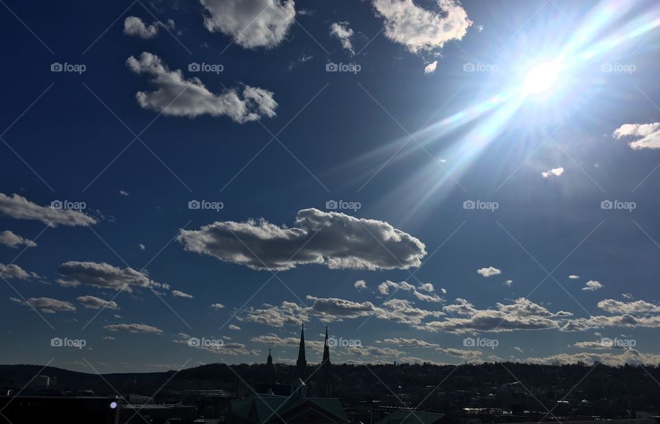 LIGHT and it was BRIGHT