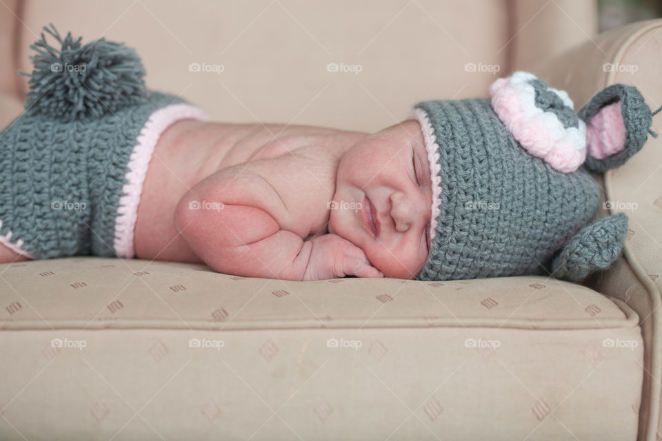 Ellie the bunny. Dressing the kids like bunnies!! Best Tradition :)