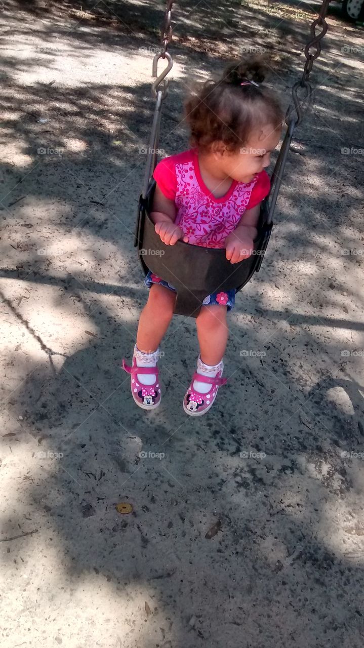 little sister ❤. she was at the park 