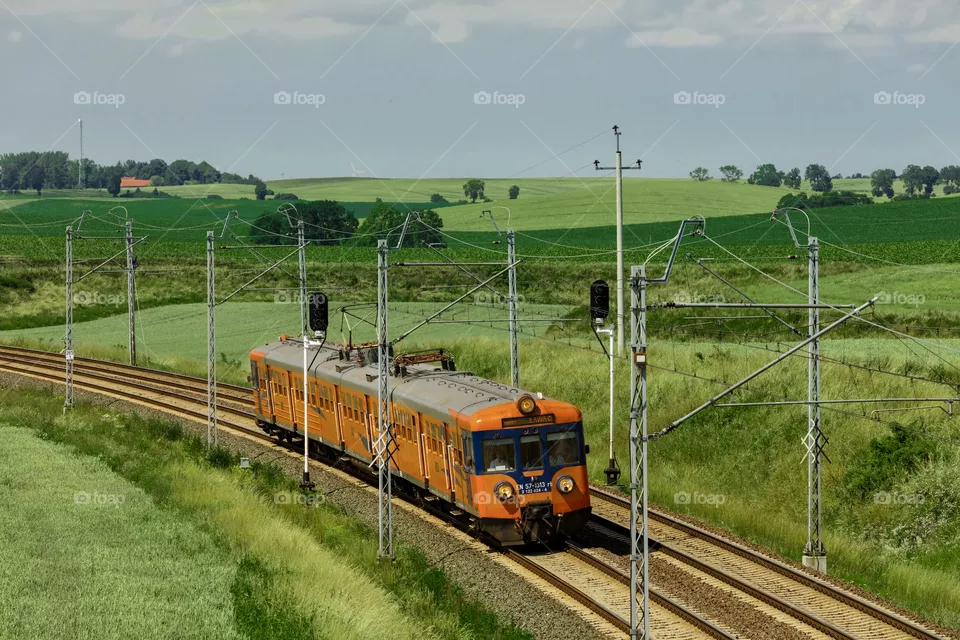 Train raide