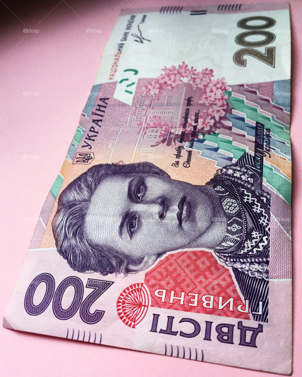 Ukrainian hryvnia: money