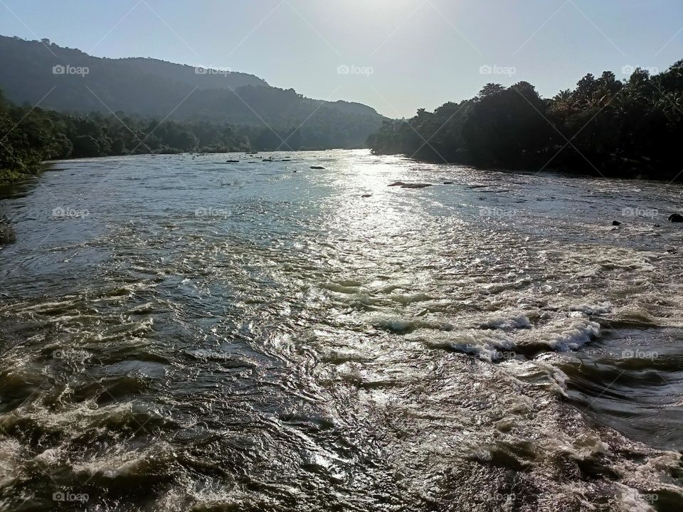 Beautiful view of river in kerala