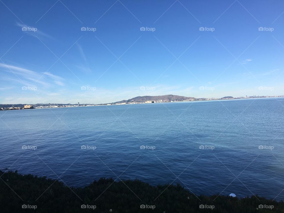 Waterfront View of San Francisco Bay - San Francisco, California