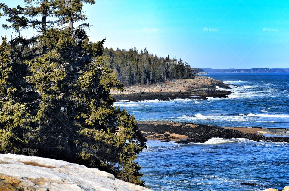 Reid state park, Maine