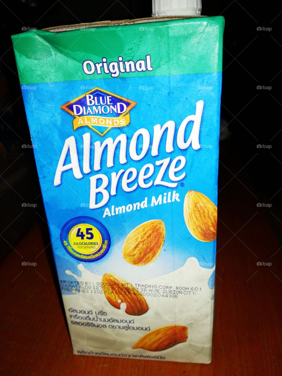 Almond milk! 😋