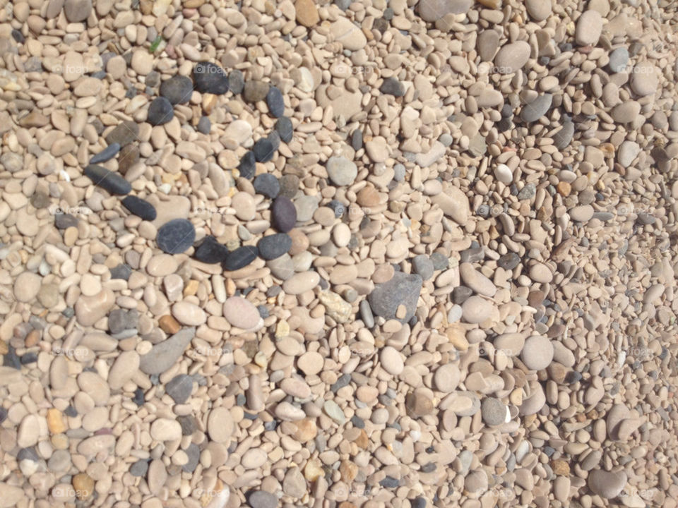 beach summer heart stone by mikaalien