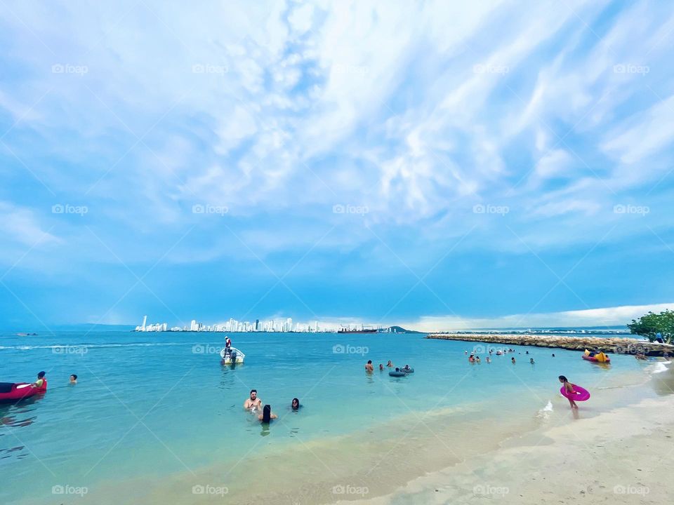 Enjoy the summer on the beach