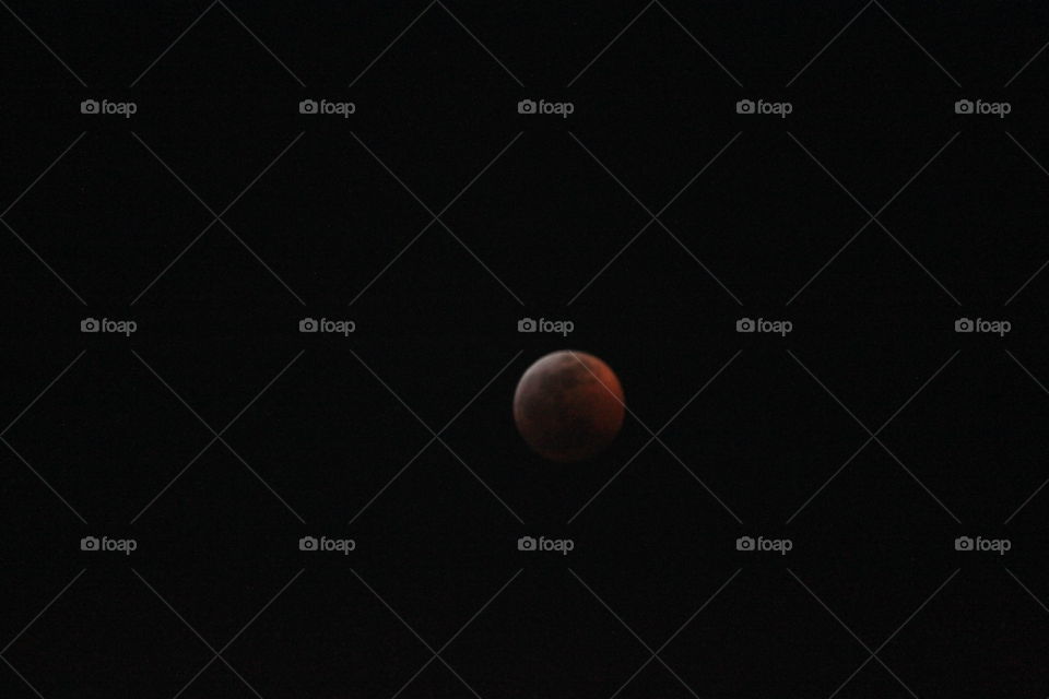 Blood moon eclipse Jan 2019