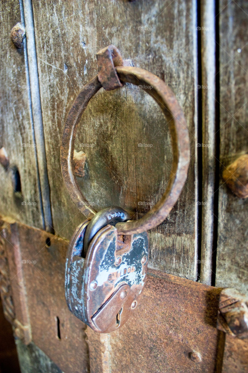 Bunratty castle lock