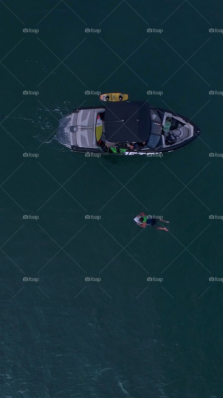 Wakeboarding above 🌊