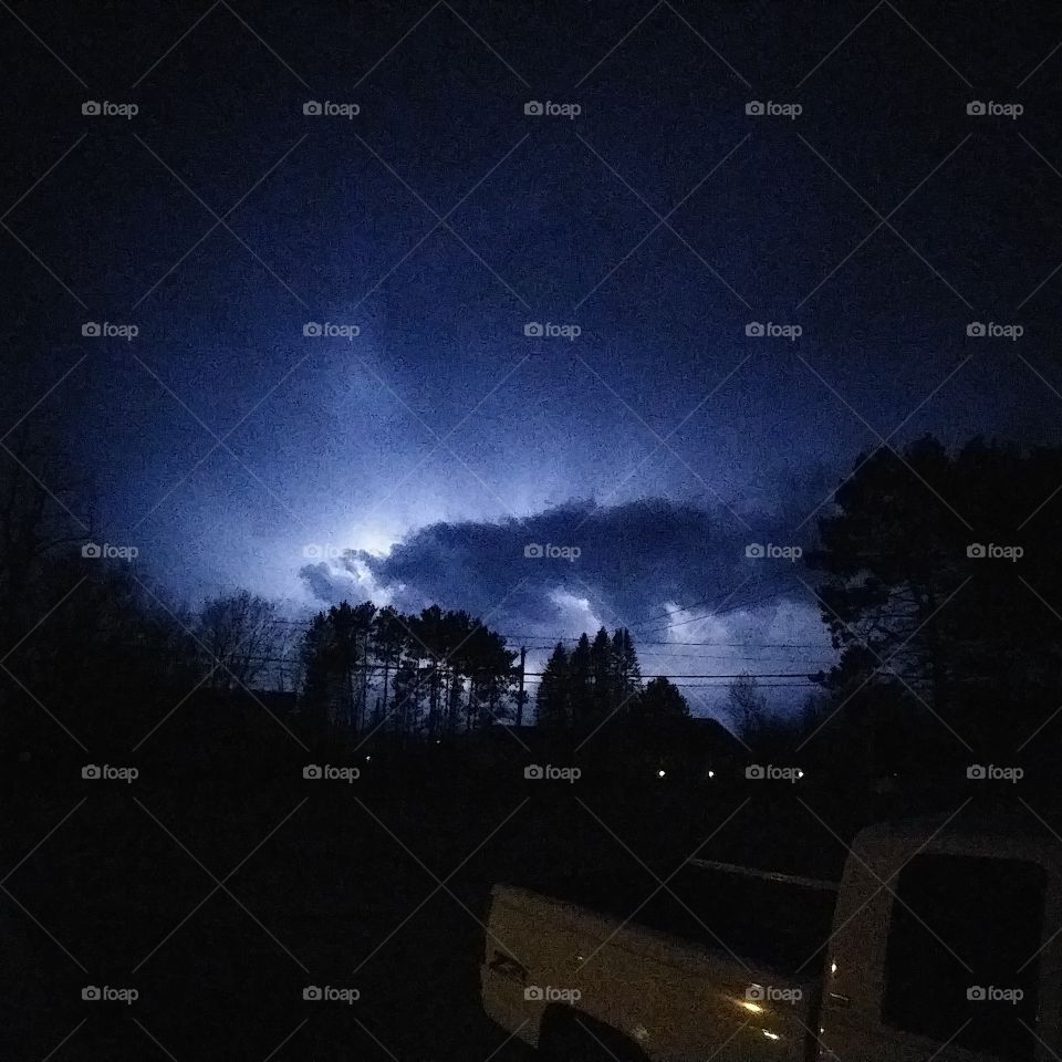 lightning captured