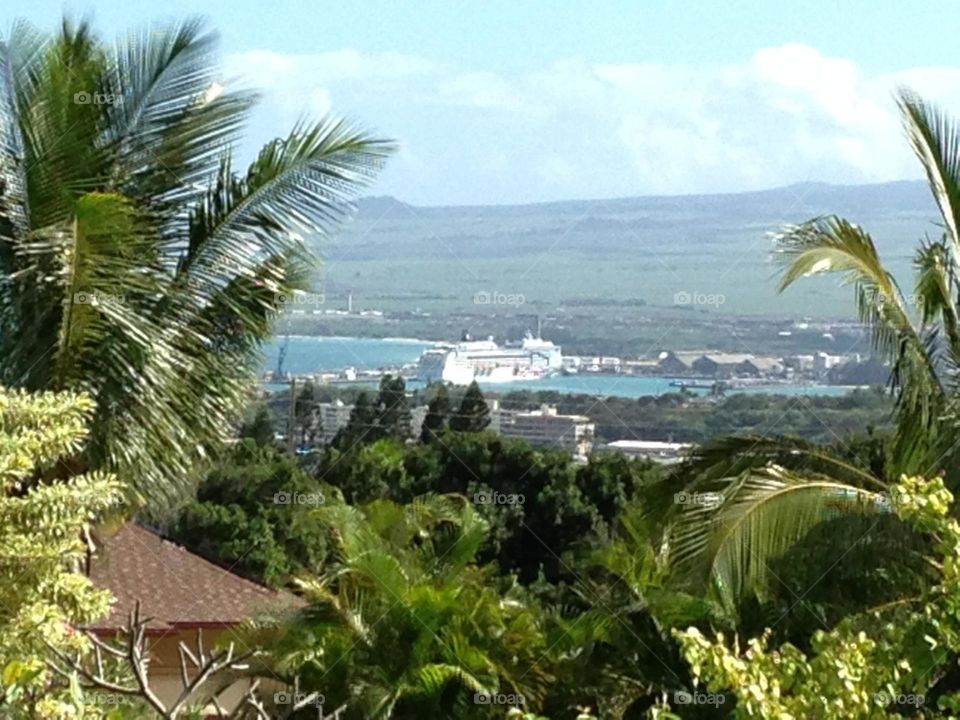 View to Maui Harbor