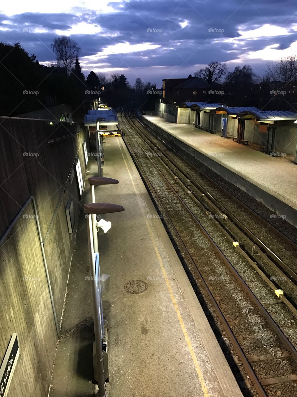 Train station Ulleval, Oslo