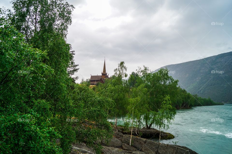 Lom Stavechurch. Lom, Norway. 