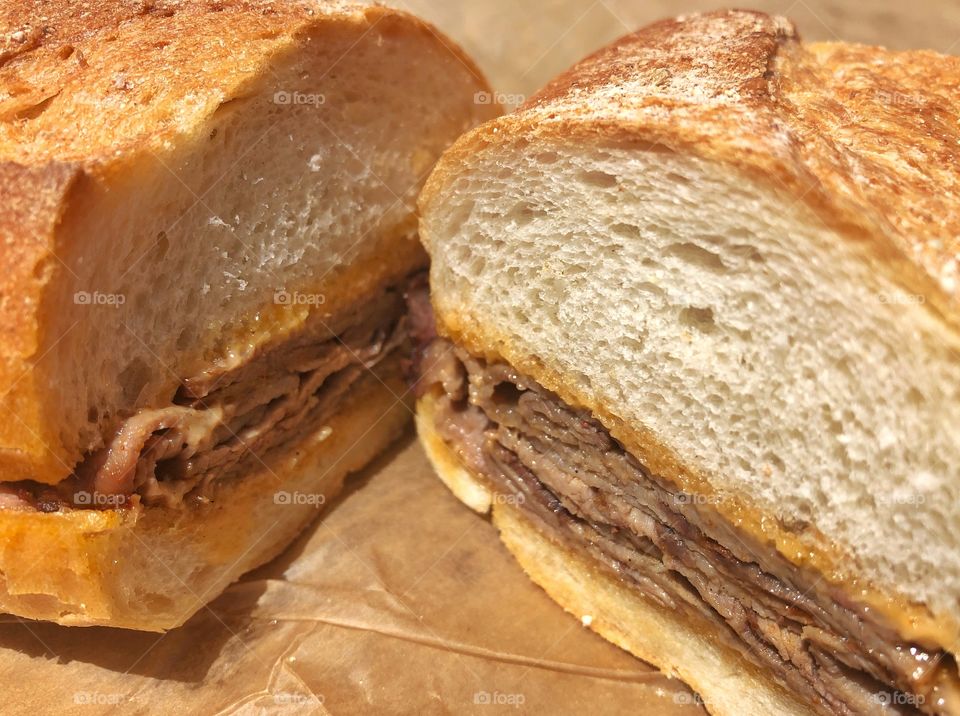 Tri-Tip Steak Sandwich