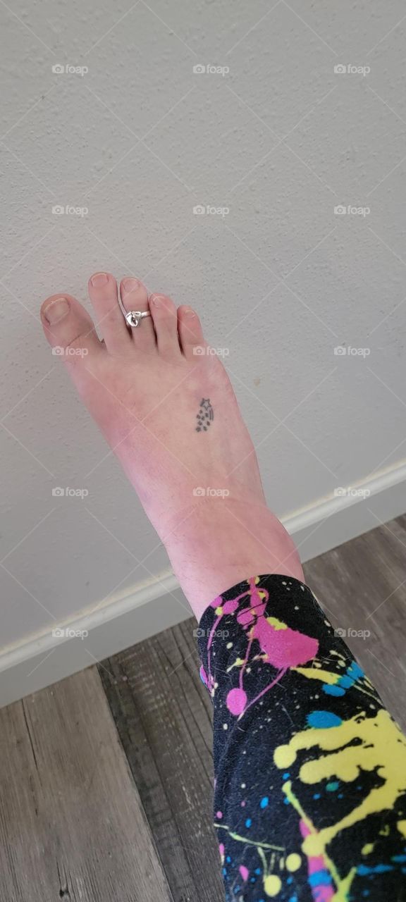 feet tattoo