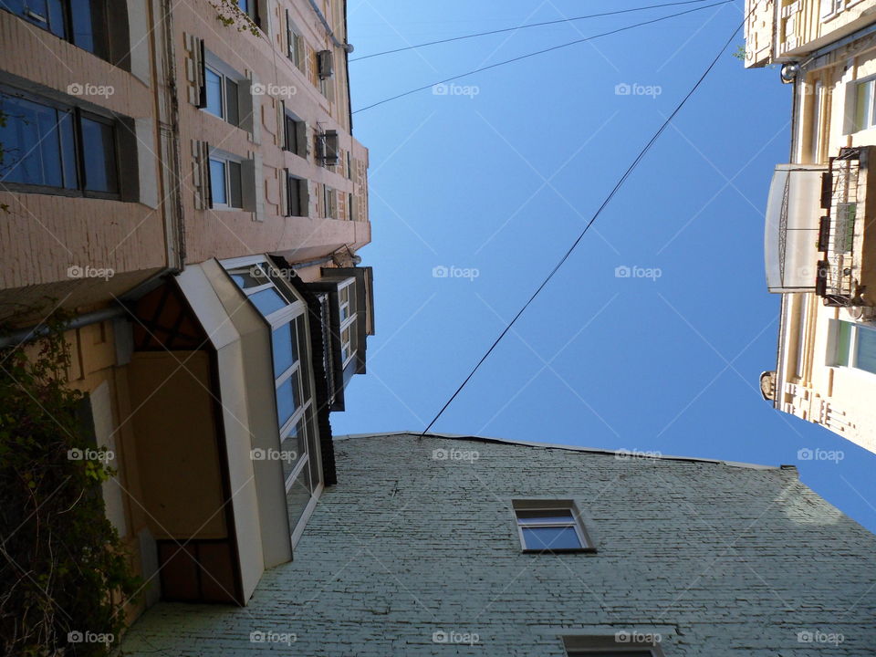 old courtyard of Kiev