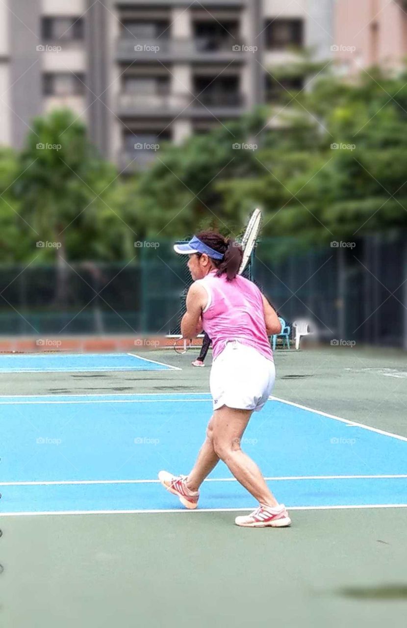 Hobby time!: playing tennis. if your sport exercise as a hobby, I believe your body will healthful.