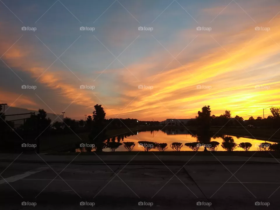 Sunsets at work
