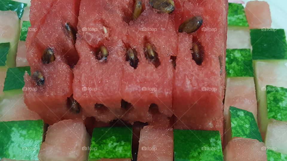 Melancia desconstruida