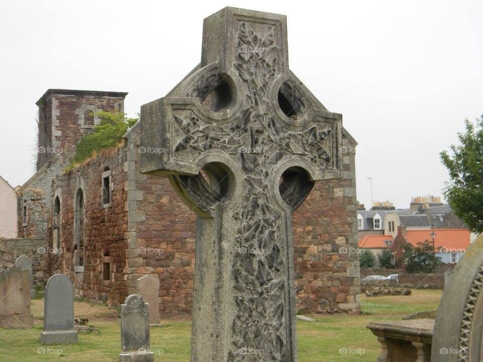 Celtic grave