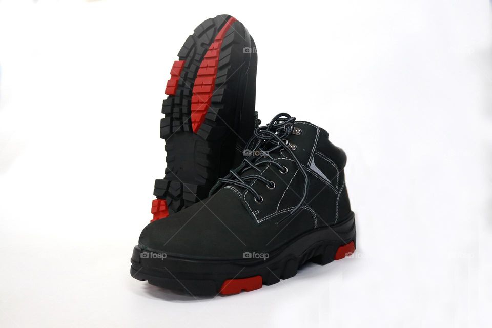 Photos of sports shoes or often called sneakers, this photo has a white background