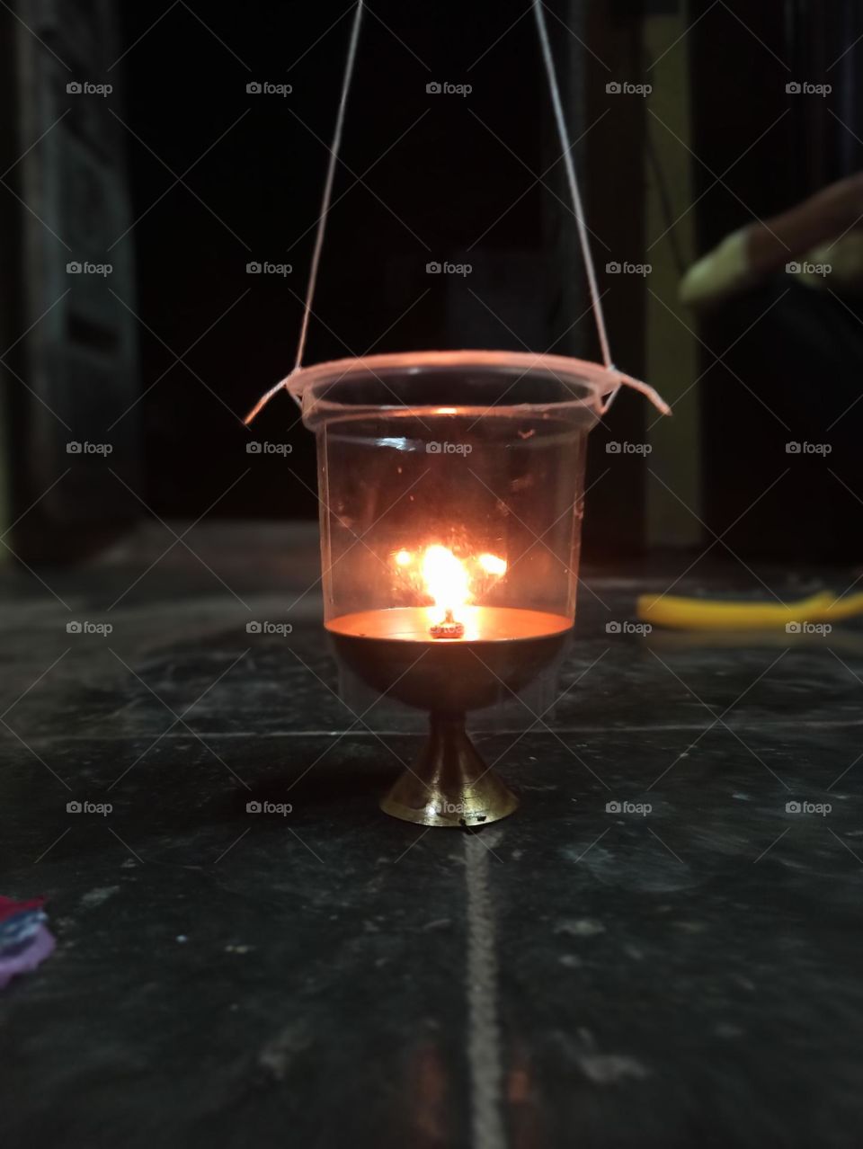 night becomes bright