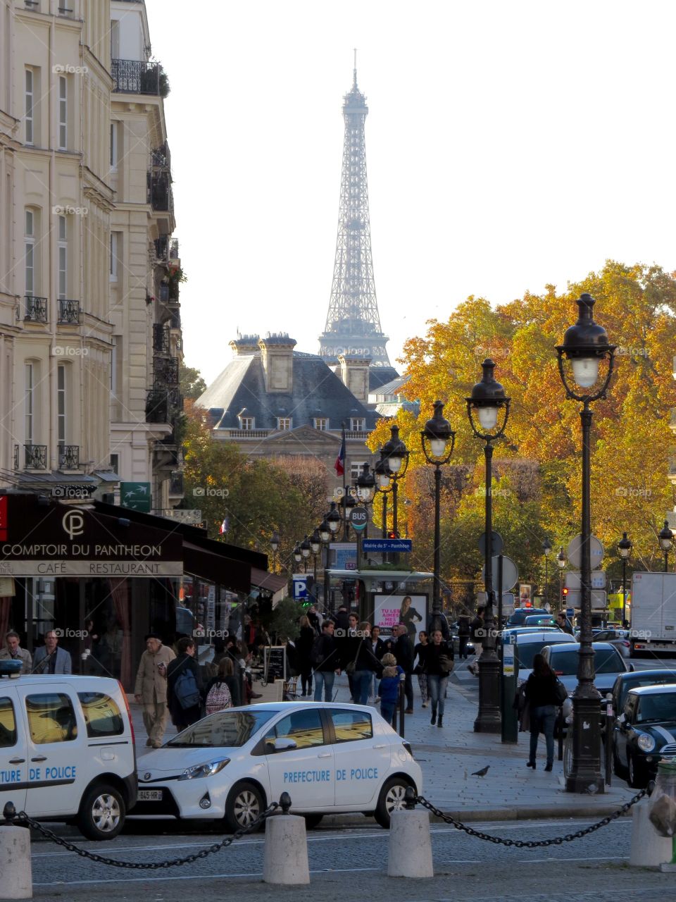 Paris street scene