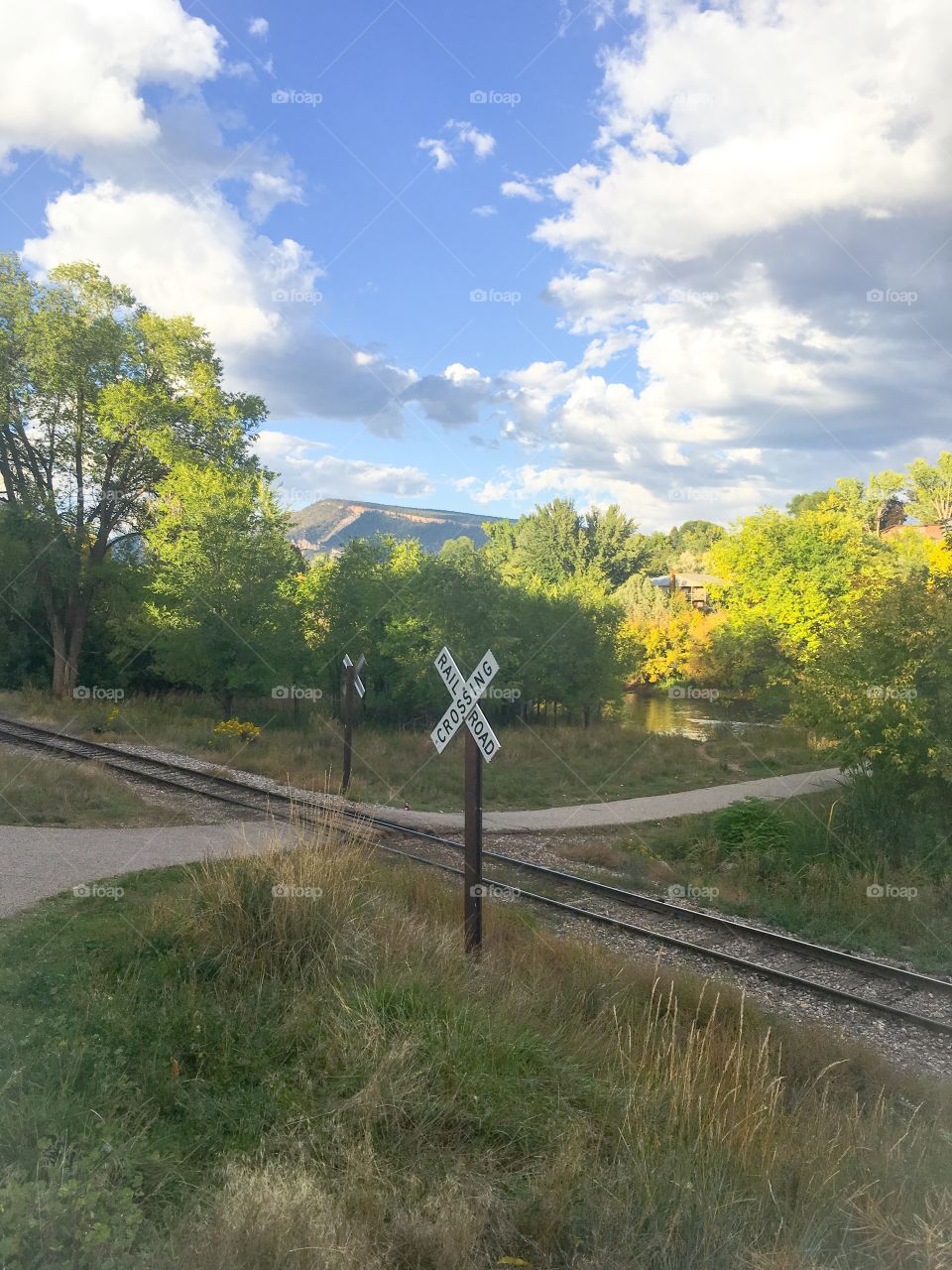 Railroad crossing 