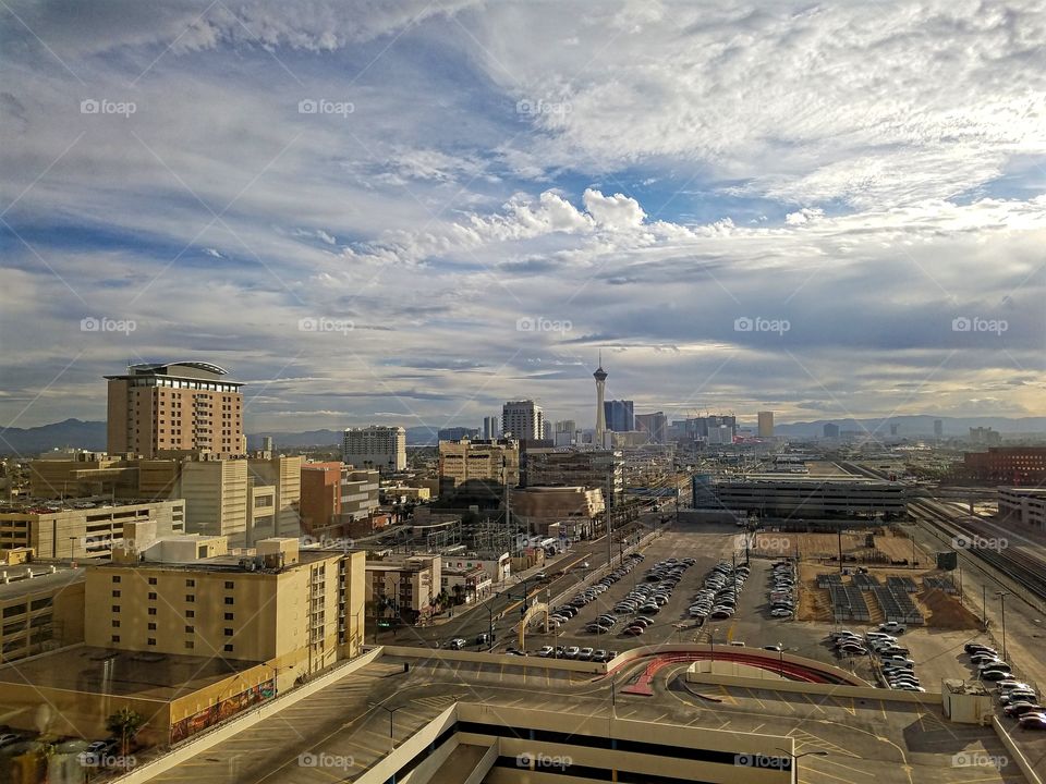 14th Floor View of Las Vegas Skyline!