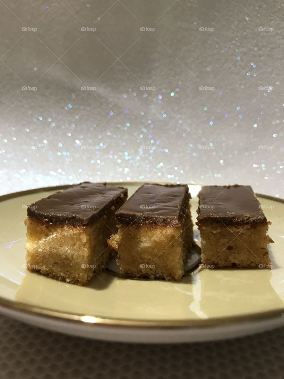 Chocolate-covered cookies.