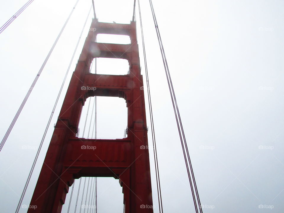 No Person, Bridge, Architecture, Sky, Suspension Bridge