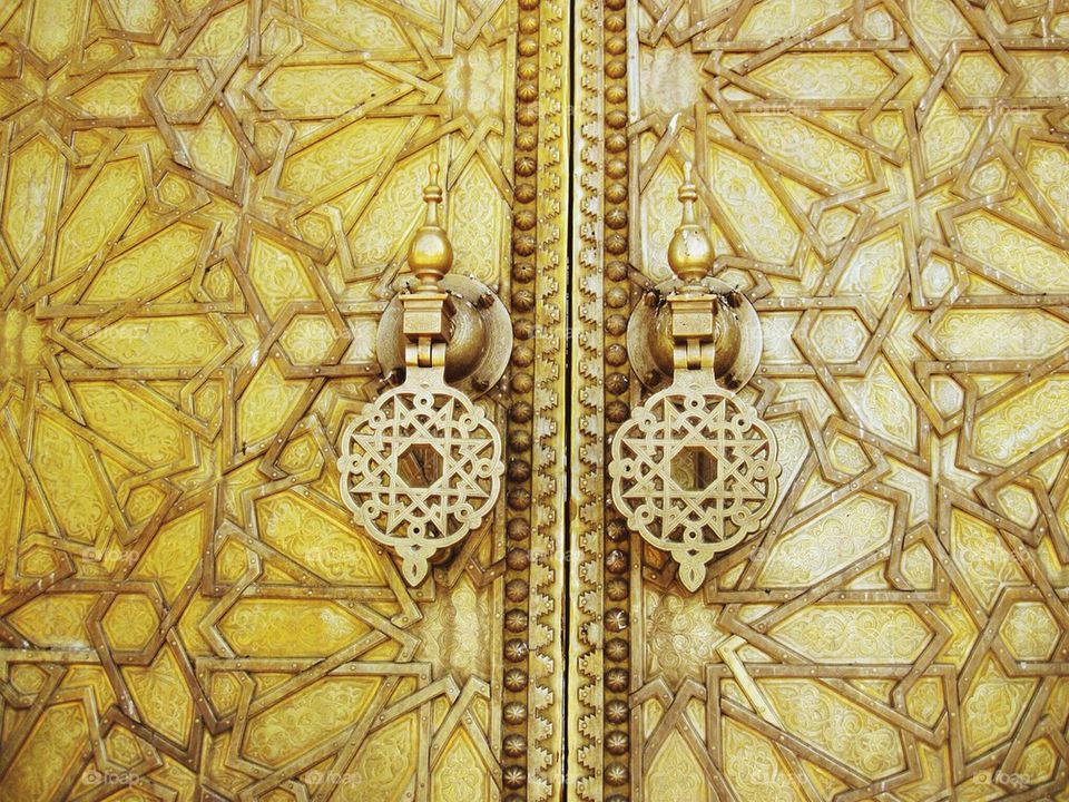 Maroccan Palace door