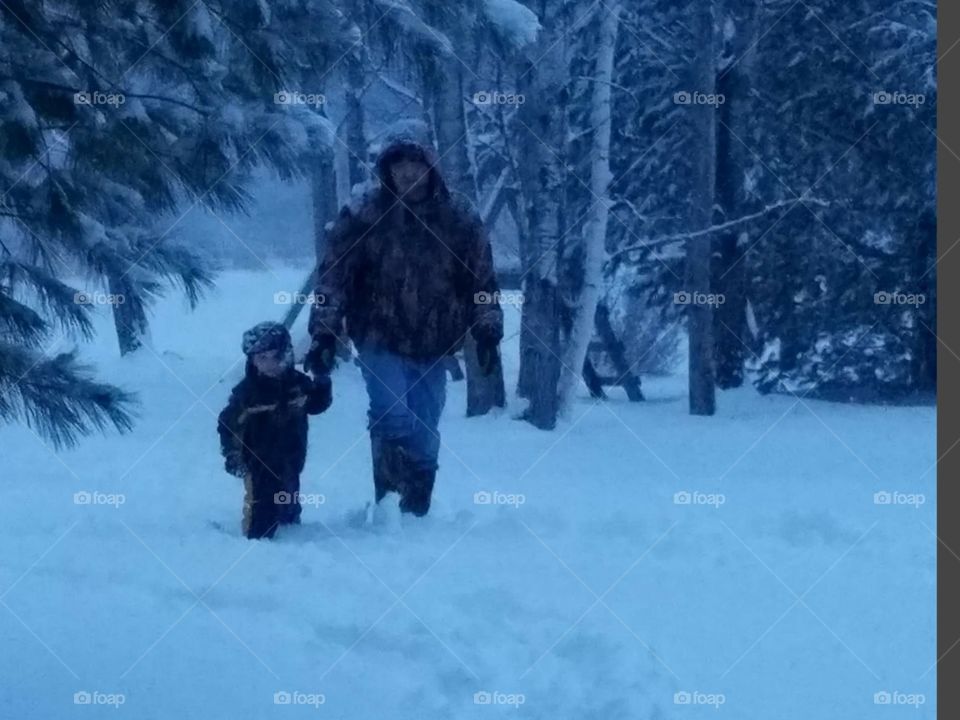 my little man and me snowstorm 2018