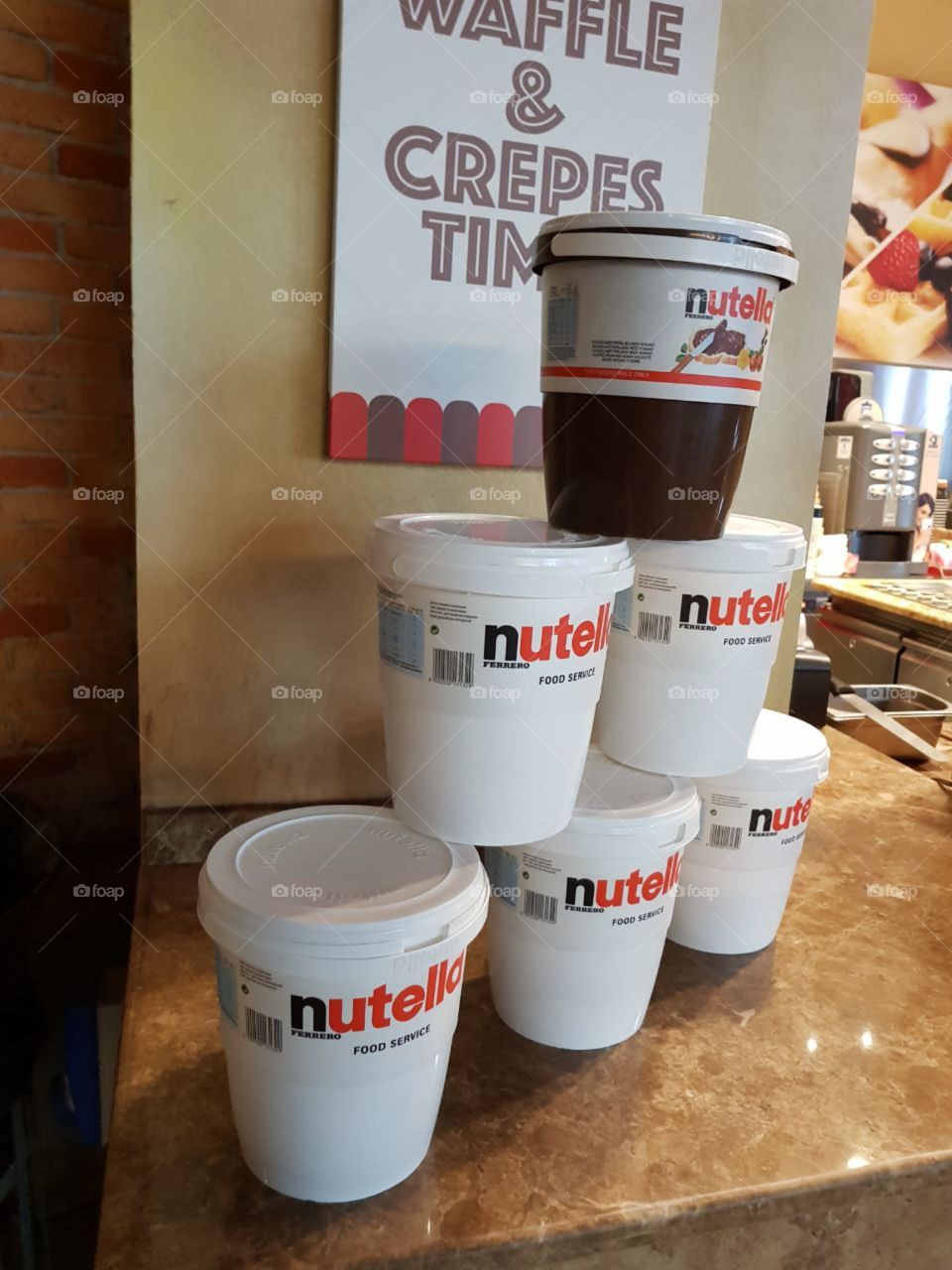 Nutella jars