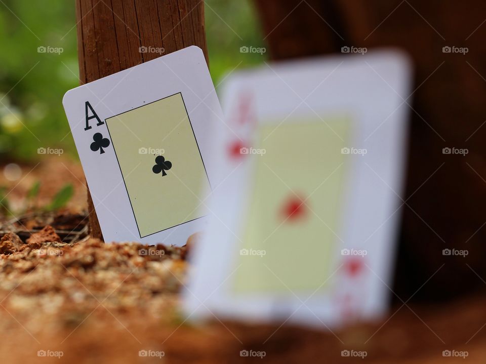 Macro Ace of clubs 