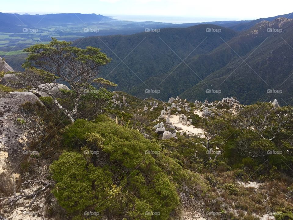 View from the mountain top