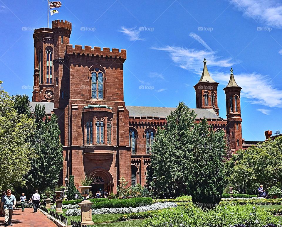 The Smithsonian Museum in Washington DC  