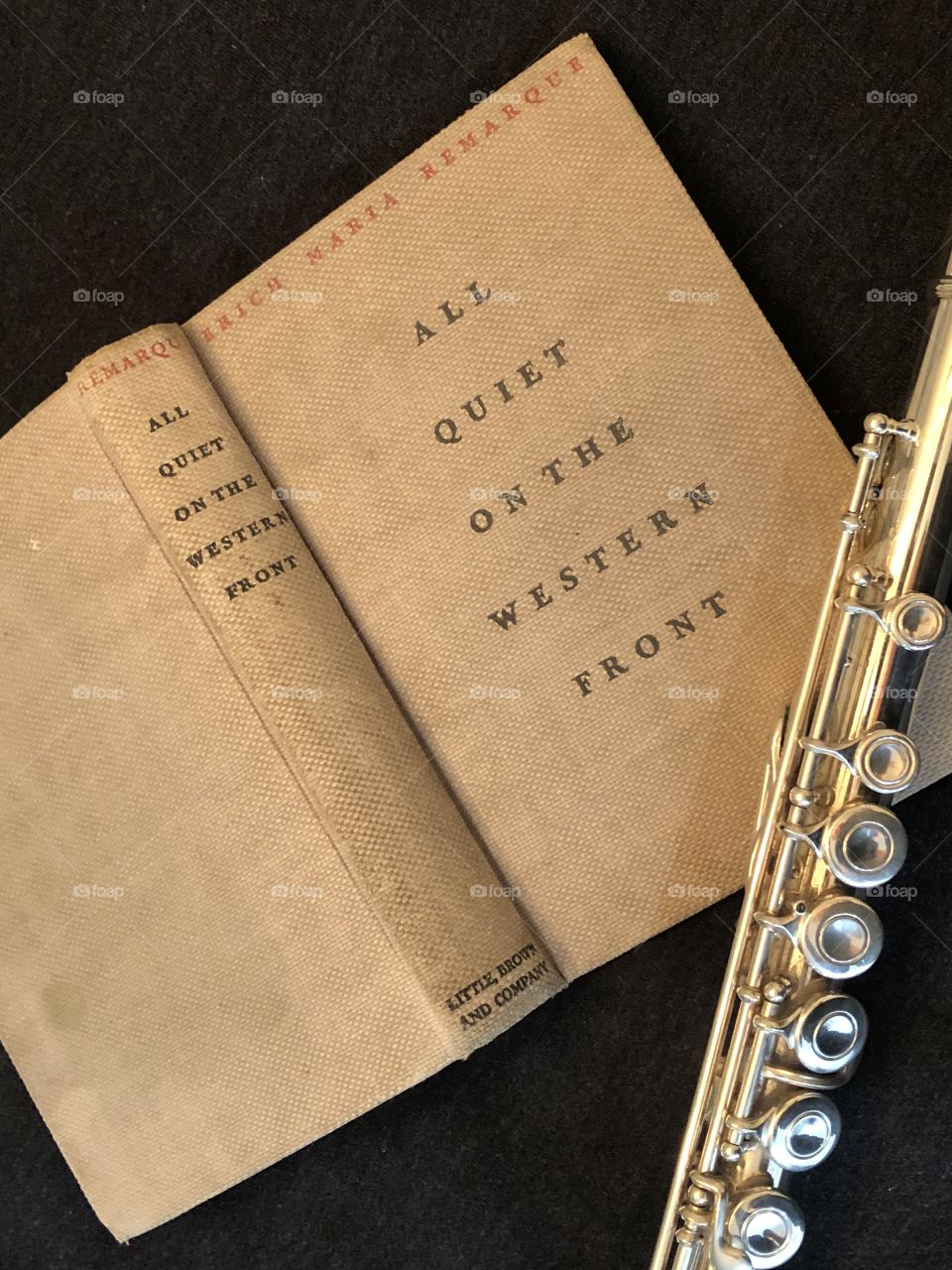 Ironic book title and flute