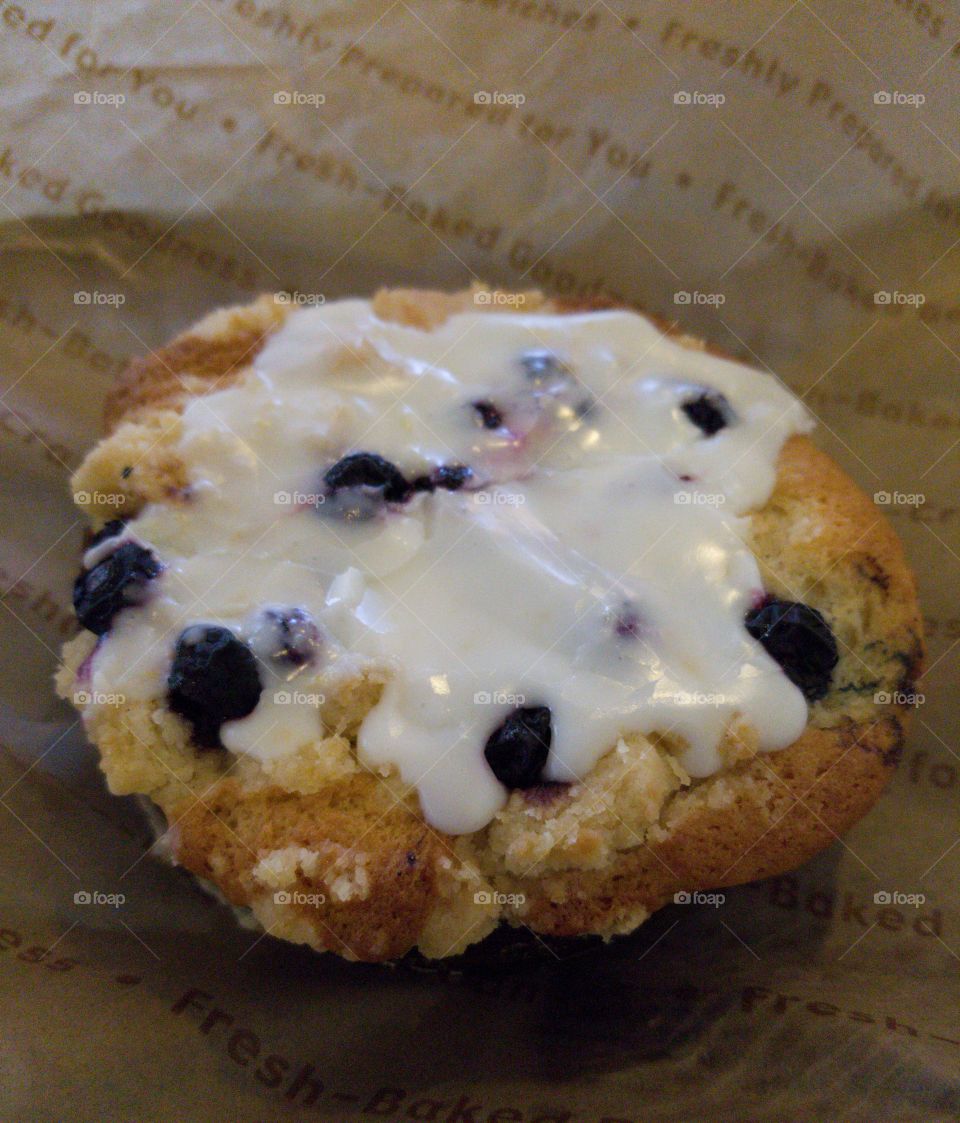 Absolutely Perfect Blueberry Muffin from Einstein Bros Bagels