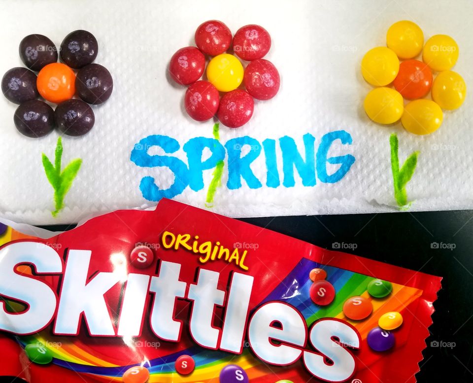 skittles art