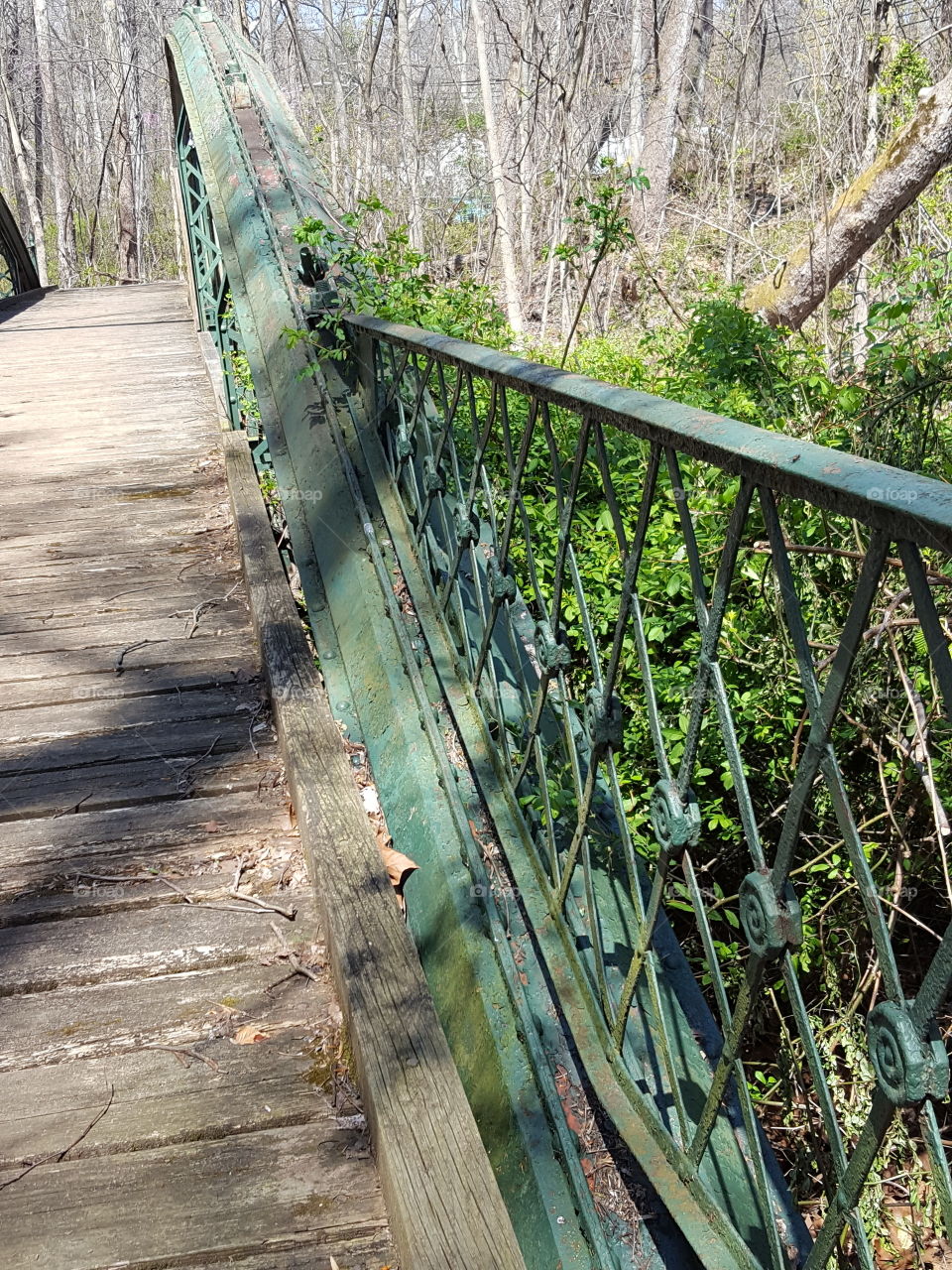 Bowstring Arch Bridge Catoctin Furnace Trail