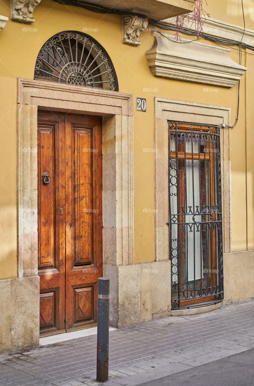 Old Wood Door