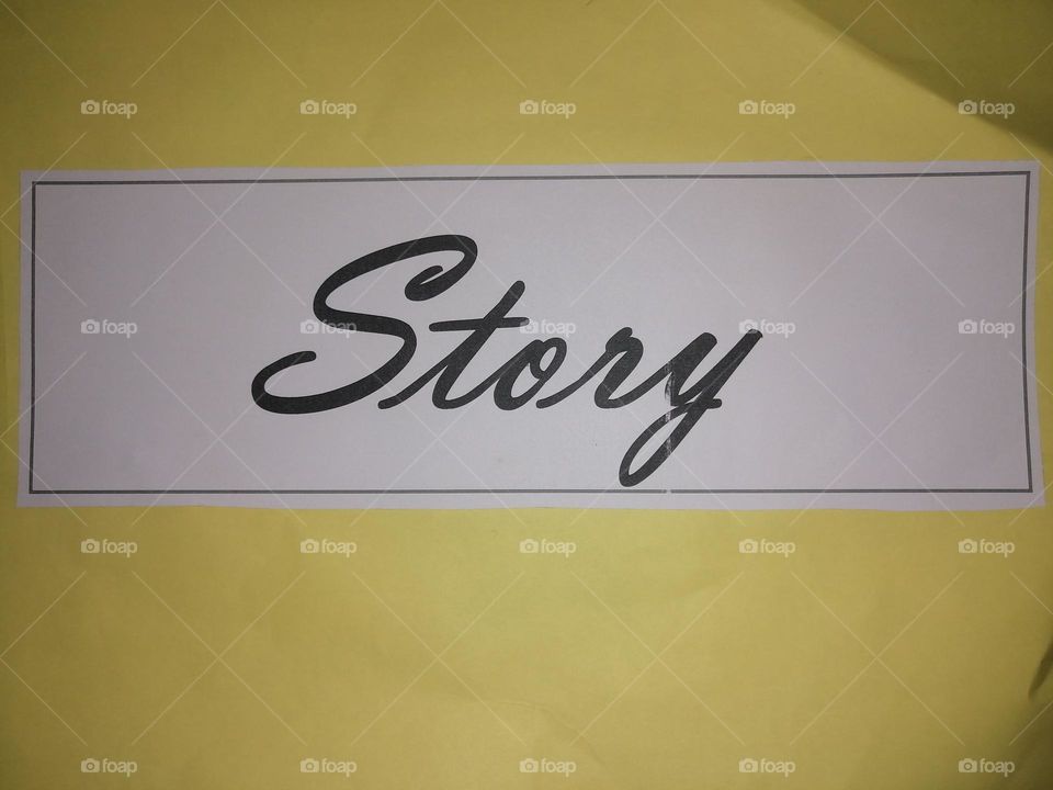 mobile snap story template yellow background